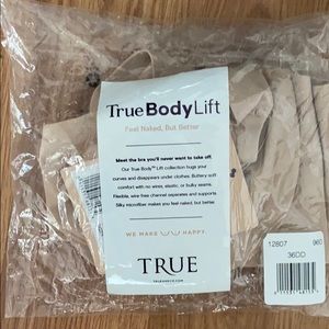 36DD unlined underwire true brand bra
